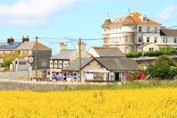 Photo of The Three Golden Cups pub at Southerndown and The Blind Home, Places to eat and go to, The Three Golden Cups Pub at Southerndown Glamorgan Wales UK 