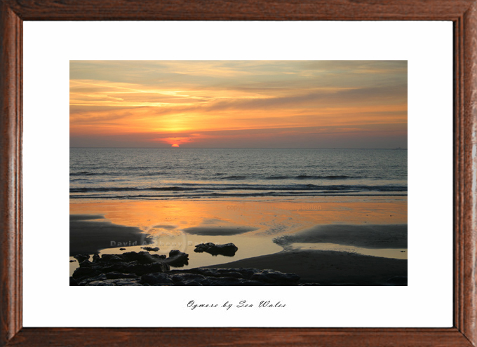 Photo of Sunsets at Ogmore by Sea Wales by David Anthony Batten