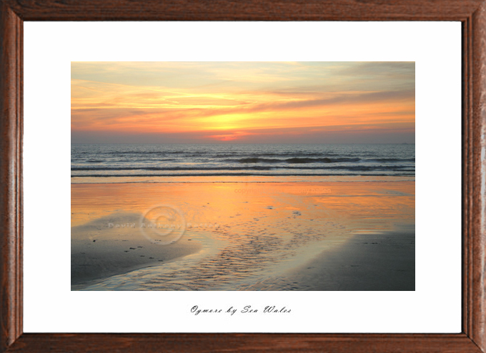 Photos of Sunsets at Ogmore by Sea Wales by David Anthony Batten